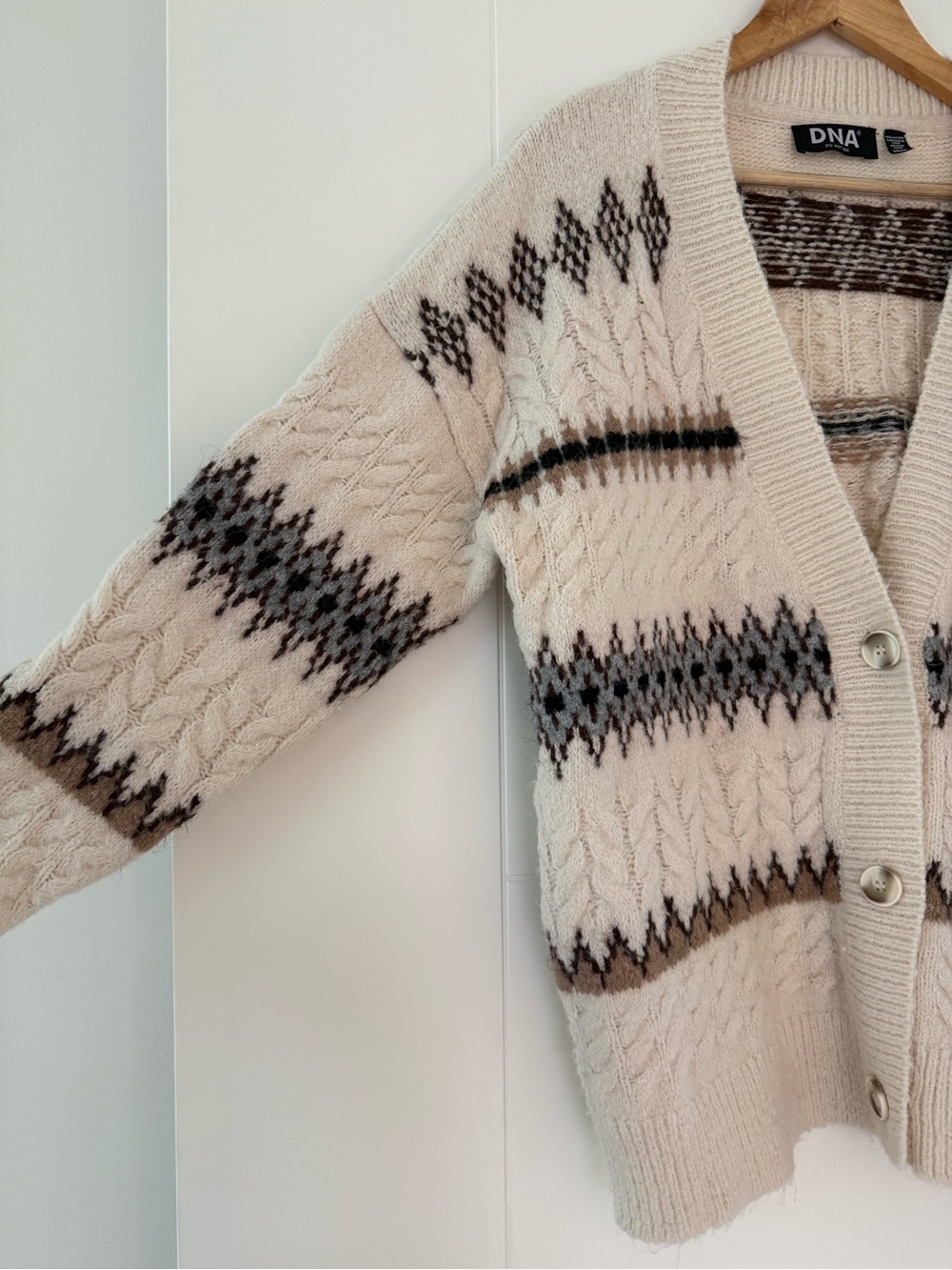 DNA “Do Not Ask” Grandpa Cardigan, size medium. - Picture 10 of 15